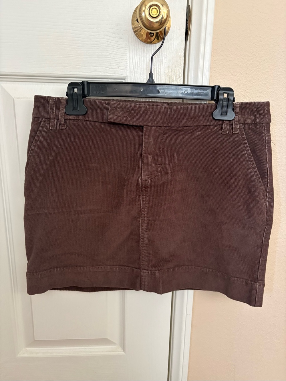 GAP Brown Corduroy Mini Skirt Size 6